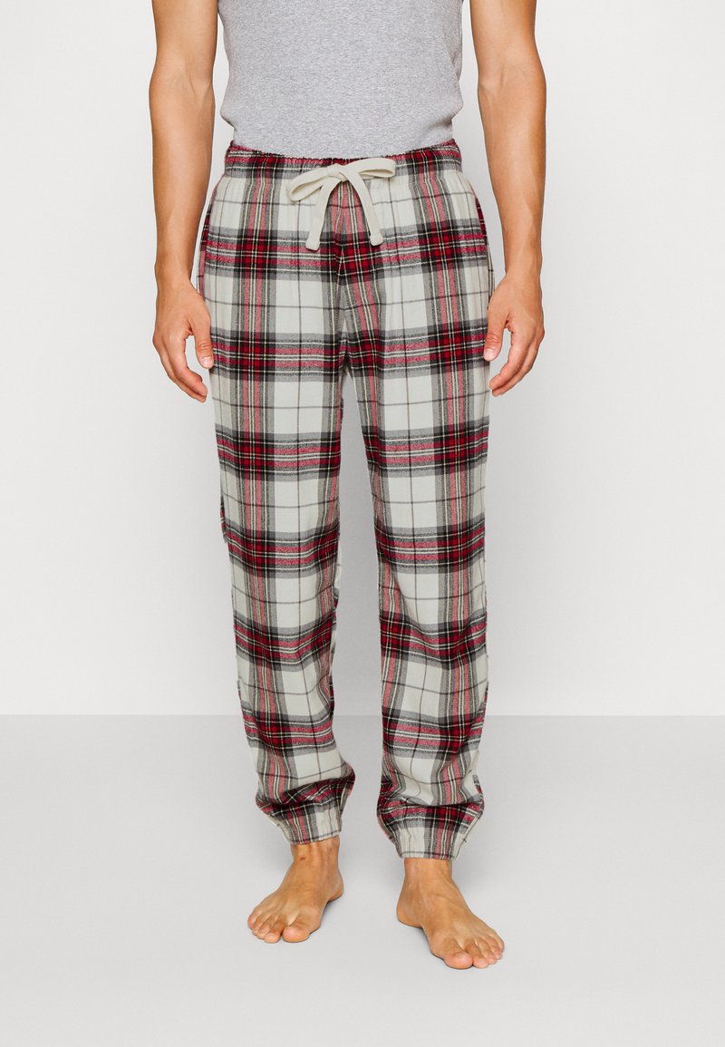 Abercrombie & Fitch SLEEP JOGGER Bas de pyjama white/écru ZALANDO.FR