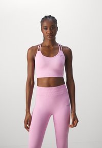 ICANIWILL DEFINE SEAMLESS BRA - Vidutiniškai krūtinę prilaikanti sportinė liemenėlė - cool pink