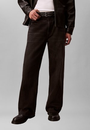 Calvin Klein Jeans Baggy jeans - avery black stone