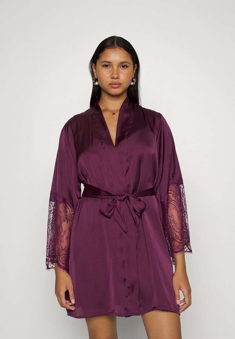 Hunkemöller KIMONO Dressing gown purple Zalando.co.uk