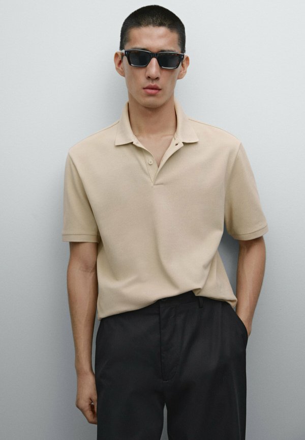Polo shirt - sand