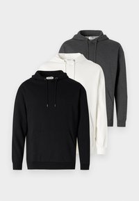 Unselected, black/mottled dark grey/off white