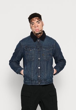 ARC 3D SHERPA JACKET - Giacca di jeans - faded aquastone