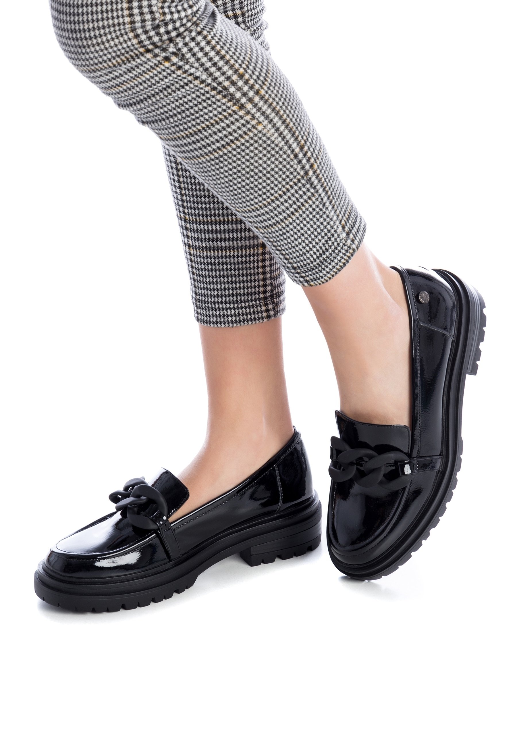 XTI Mocasines black/negro -