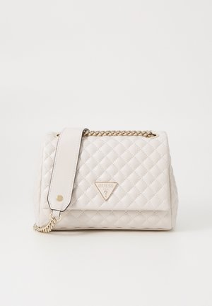 RIANEE XBODY FLAP - Cross body bag - stone