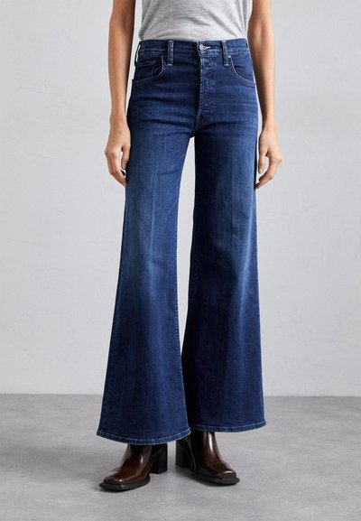 Mother THE TOMCAT ROLLER SNEAK - Wide leg - blue