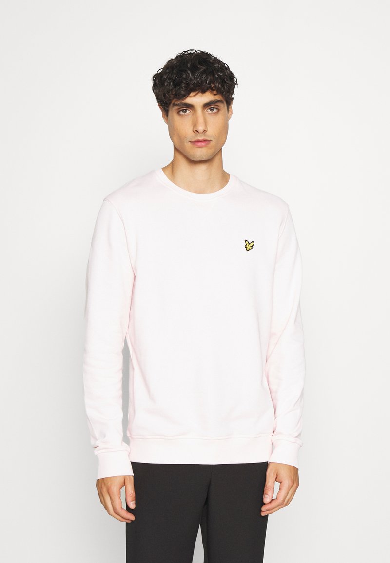 Lyle & Scott - CREW NECK - Collegepaita - light pink, Suurenna