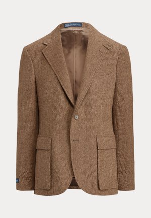 Polo Ralph Lauren THE RL67 HERRINGBONE JACKET UNISEX - Σακάκι κοστουμιού - brown/camel