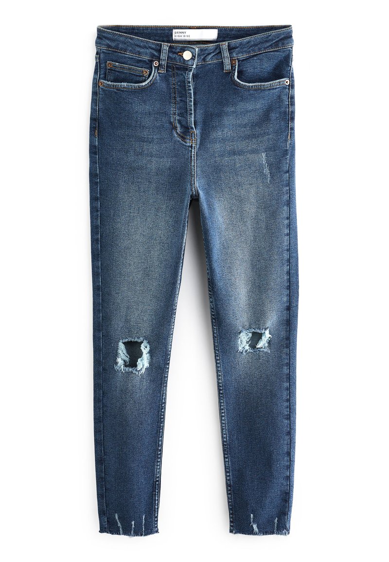 Next Slim fit jeans donkerblauw