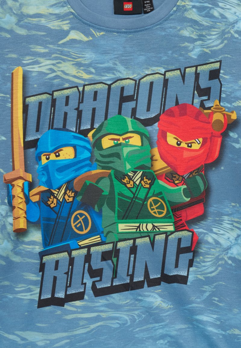 LEGO® kidswear TAFFY Camiseta estampada dusty blue/azul claro