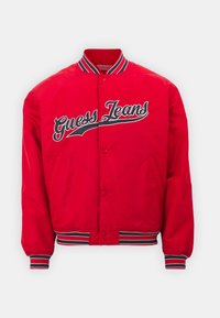WITH PATCH - Blouson Bomber - rugby red