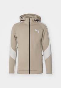 EVOSTRIPE FULL ZIP - Sudadera con cremallera - oak branch