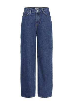ICHI, IHJULIA RELAXED PA - Wide leg - washed dark blue
