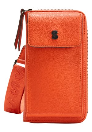 s.Oliver IN LEDER-OPTIK - Telefoonhoesje - orange