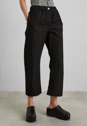 Proenza Schouler White Label SOLID EASY PANT - Nadrágok - black