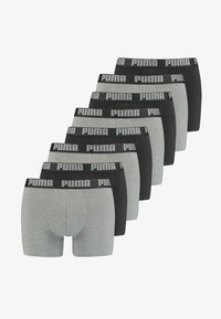 Unselected, dark grey mel/ black