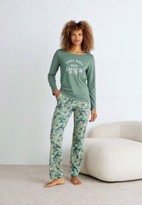 LASCANA VIVANCE DREAMS BY LASCANA VD LAUTOMNE - Nattplagg set - green