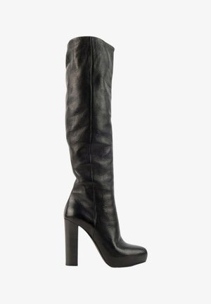 Prada, Bottes à talons hauts - black