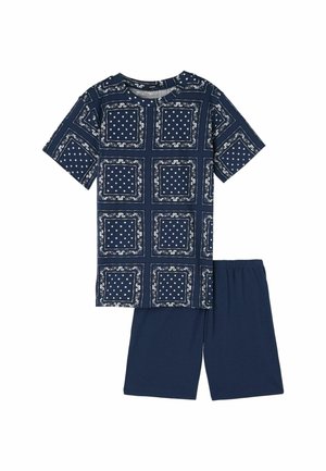 Tezenis SET - Nachtwäsche Set - blau  blu stampa bandana