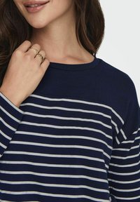 JDY JDYBOLD JRS ATK NOOS - Långärmad tröja - black iris