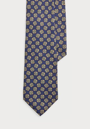 NEAT SILK TWILL TIE - Slips - blue