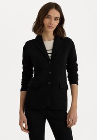 Lauren Ralph Lauren COMBED COTTON BLAZER - Blazer - black