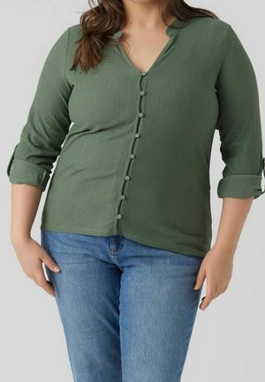 Chemisier - mottled green