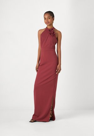 WEDDING CHARLOTTE FLOWER MAXI - Ballkjole - dark mauve pink