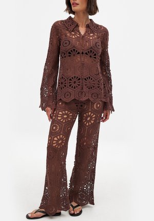 Trousers - brown