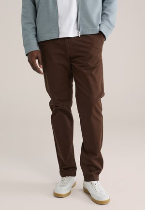 Vászonnadrágok - dark brown