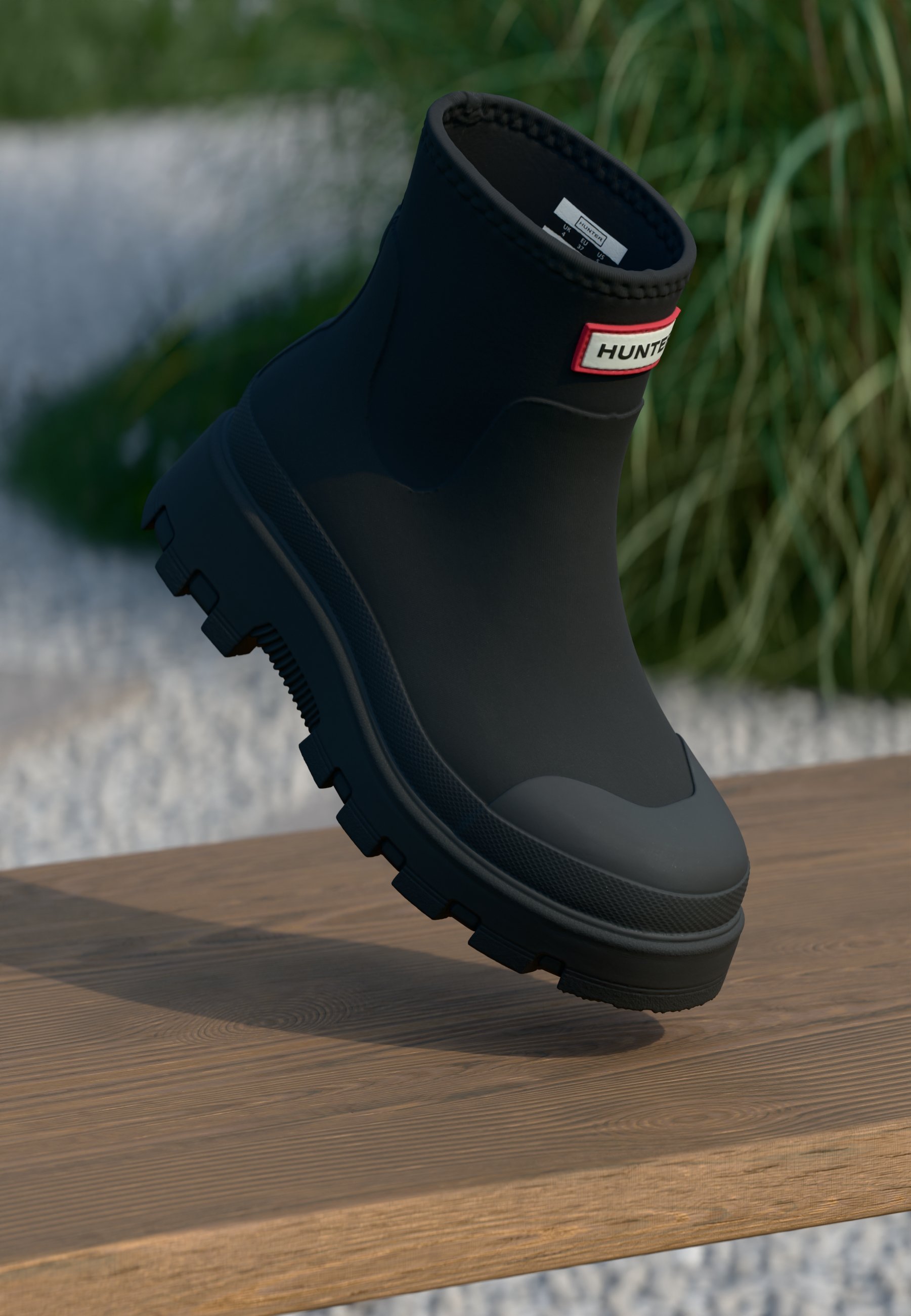 Hunter ORIGINAL CHELSEA BOOT UNISEX - Wellies - black - Zalando.ie