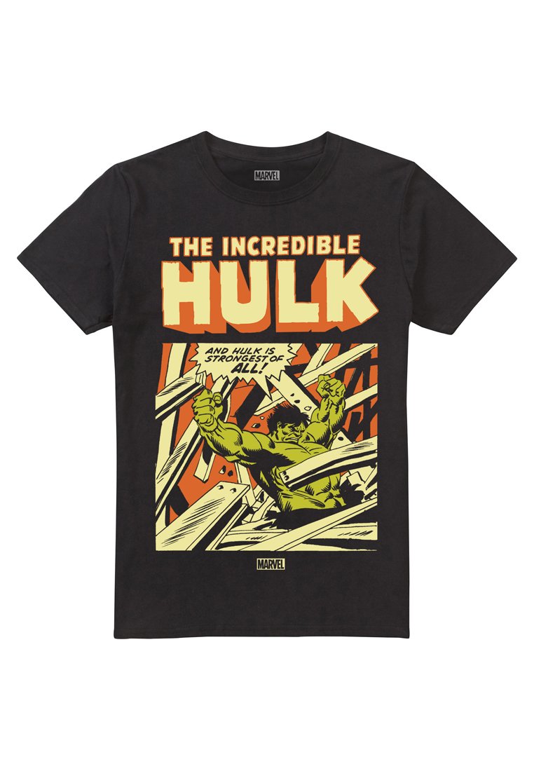 Marvel T-shirt print zwart Marvel T-shirt print zwart