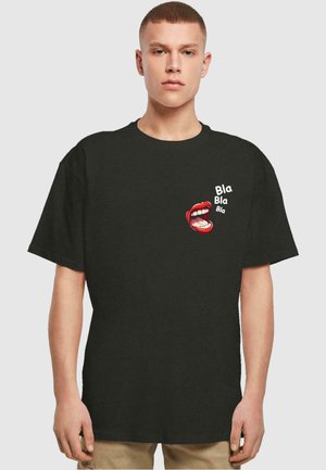 BLA BLA BLA COMIC  - Print T-shirt - black