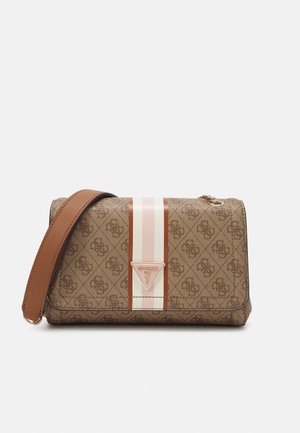 NOELLE CONVERTIBLE XBODY FLAP - Torba čez telo - latte