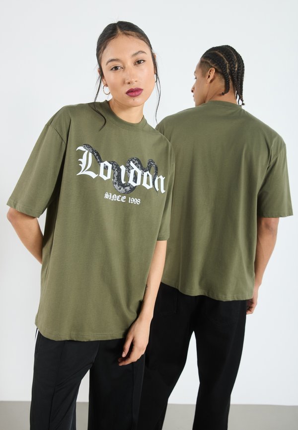 UNISEX - Print T-shirt - grape leaf3