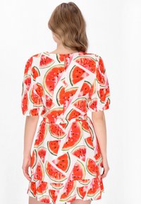 myMo Bluse - red multicolor