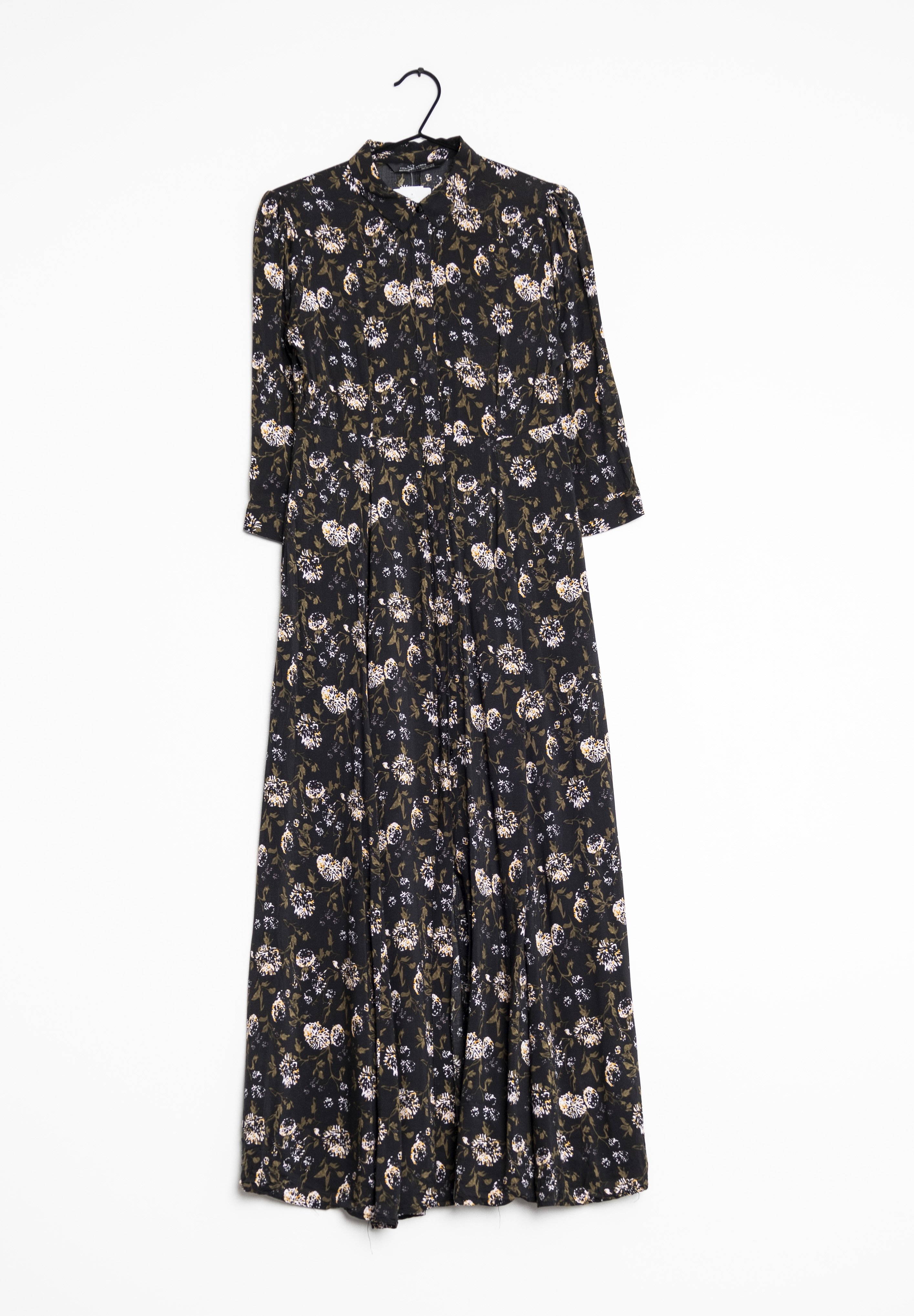 Zara Maxikleid - black/schwarz - (Pre-owned) - Zalando.de