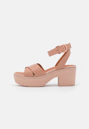 Sandales à plateforme - beige