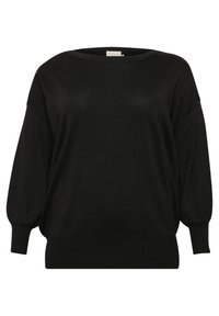 Kaffe Curve KCREGITTA - Jumper - black deep