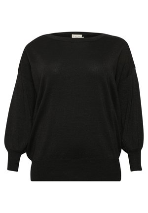 Kaffe Curve REGITTA  - Strickpullover - black deep