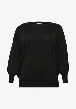 Kaffe Curve REGITTA - Strickpullover - black deep