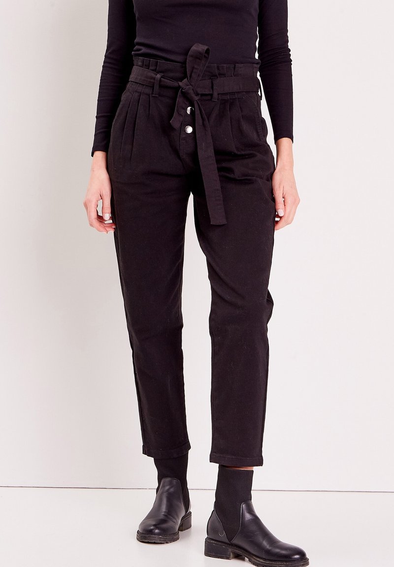BONOBO Jeans Chino kalhoty - black