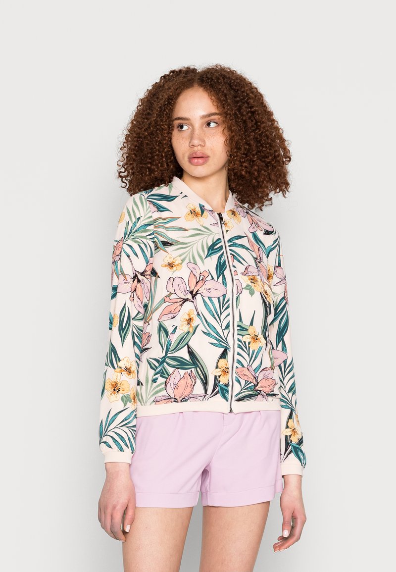 ONLY NOVA LUX Bomber Jacket soft pink summer tropical/pink Zalando.ie