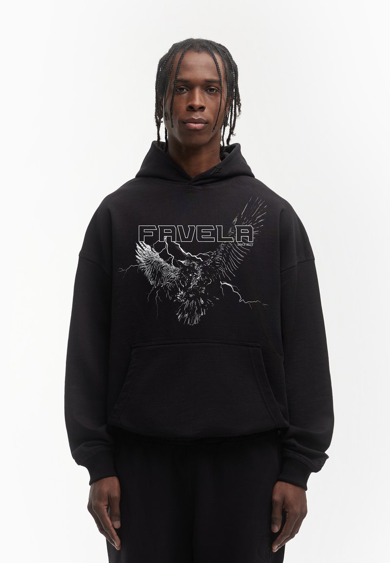 FAVELA EAGLE - Melegítőfelső - black