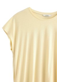 Lindex SHORT-SLEEVED  - T-shirt basic - light yellow