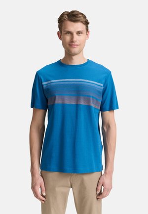 TOM TAILOR Print T-shirt - blau