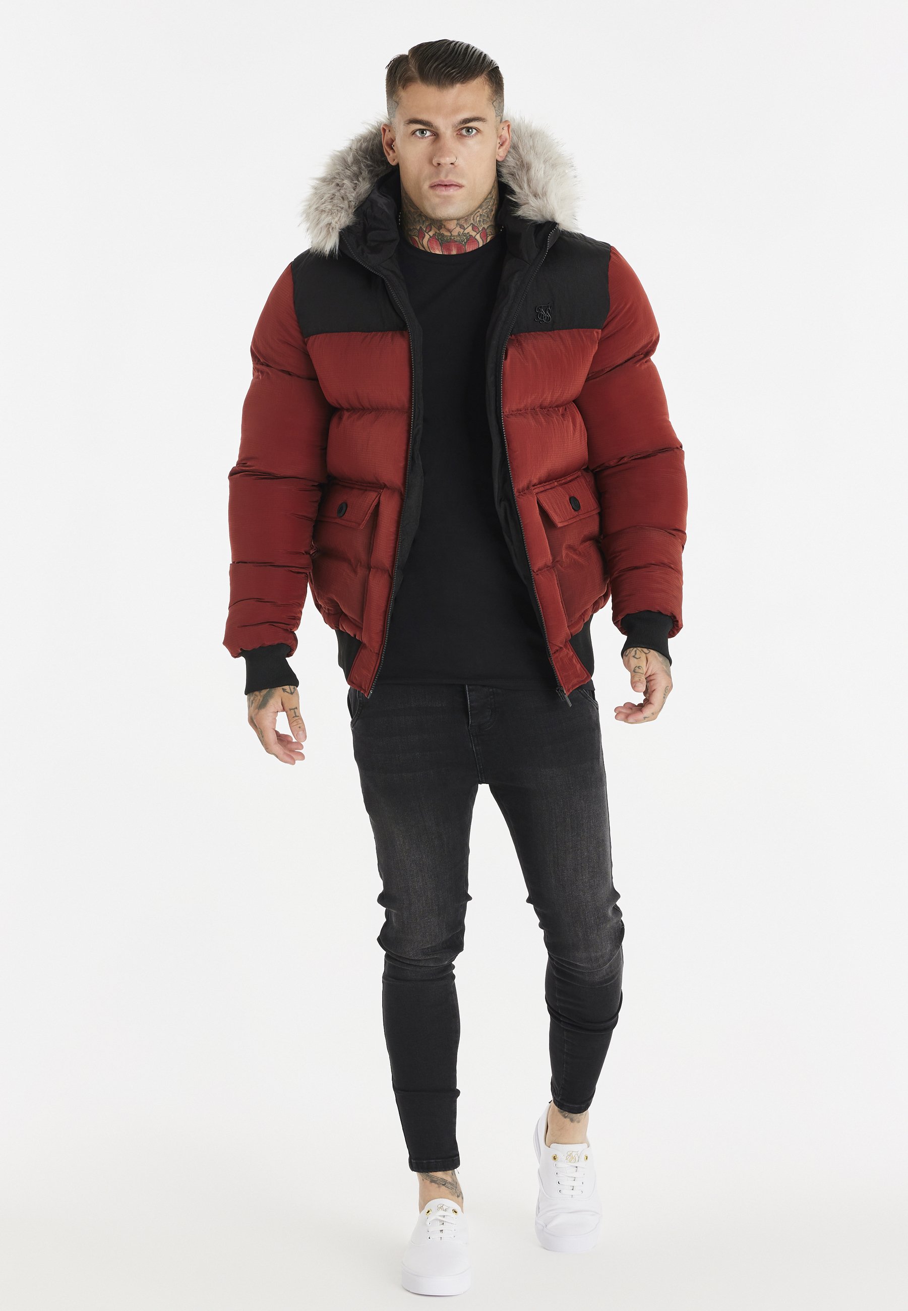 siksilk rip stop puff parka