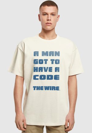 Merchcode, T-Shirt print - sand