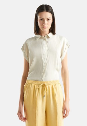 Hemdbluse - beige