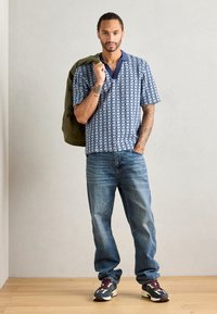 Scotch & Soda PRINTED RELAXED FIT - Poloshirts - faded denim